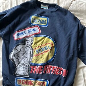 Vintage James Dean Crewneck